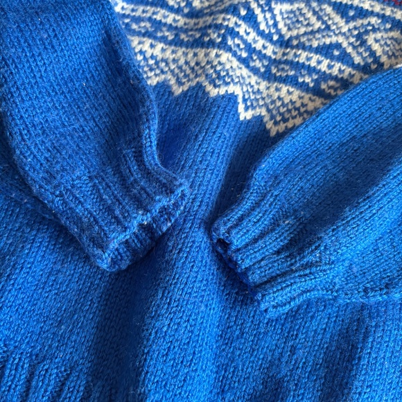 Vintage Christmas / Winter chunky soft sweater. Size 4 kids - Picture 5 of 5